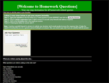 Tablet Screenshot of homeworkquestions.pfanswers-7.info